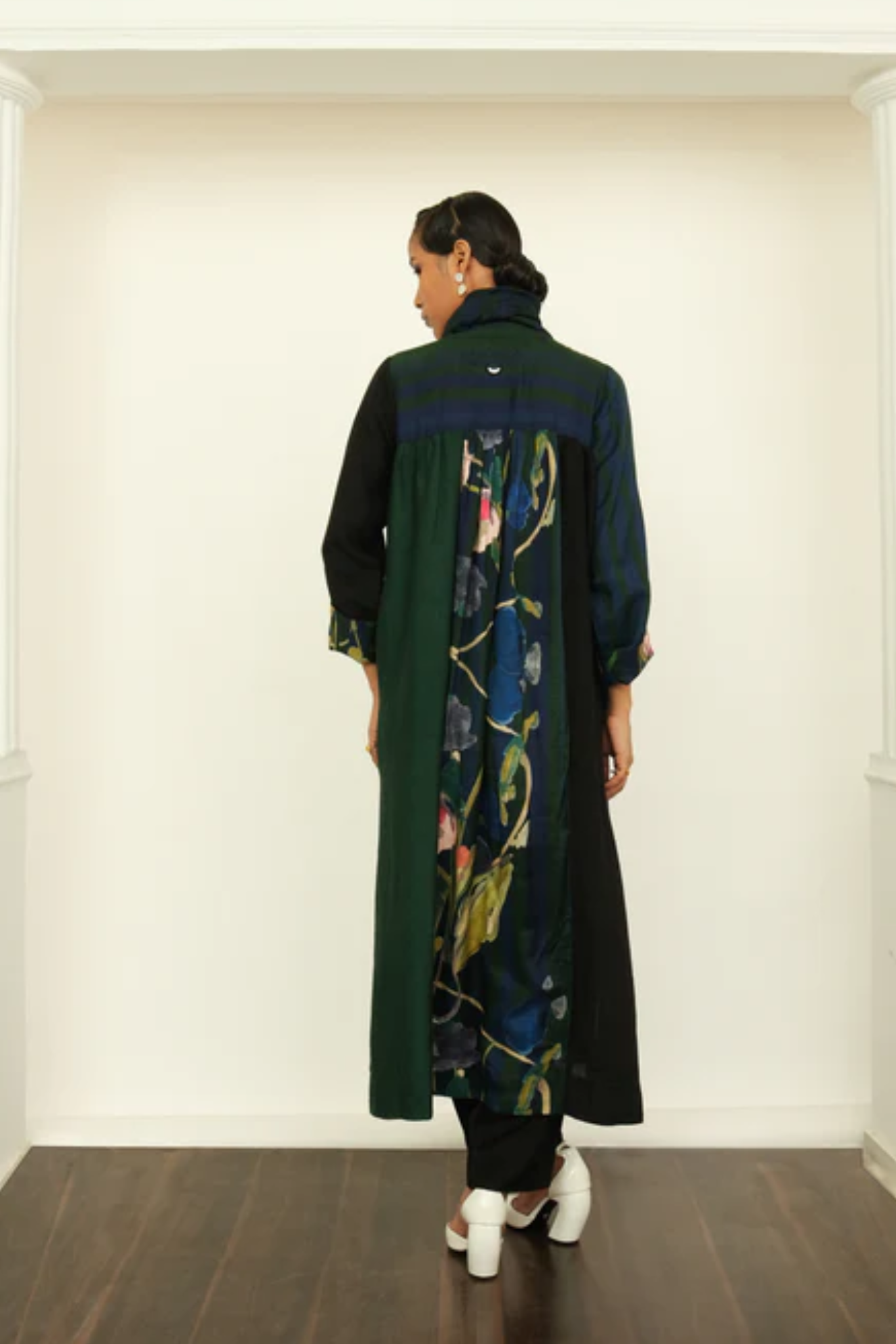 Patchwork Tier dress
