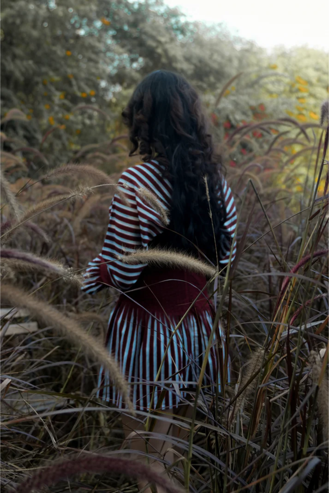 Sunset Pleated Dress