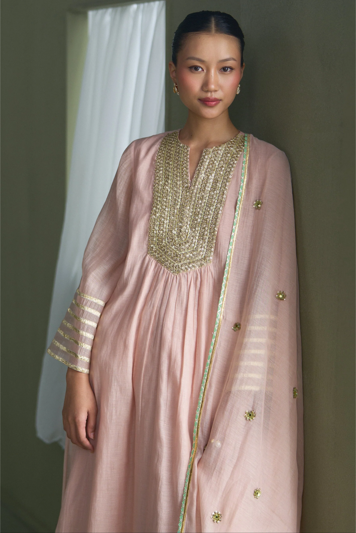 Pink Freya Kaftan