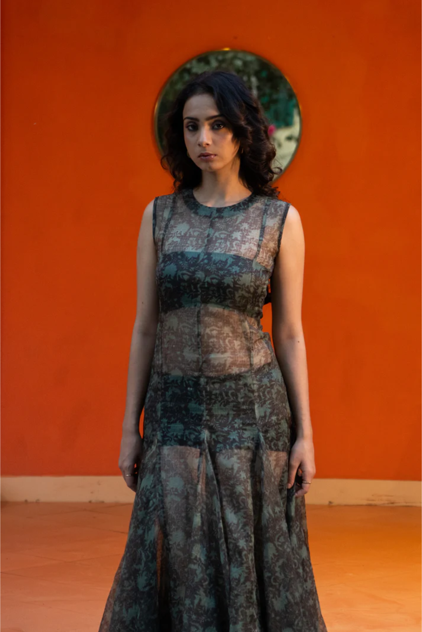 Siah Sheer Dress