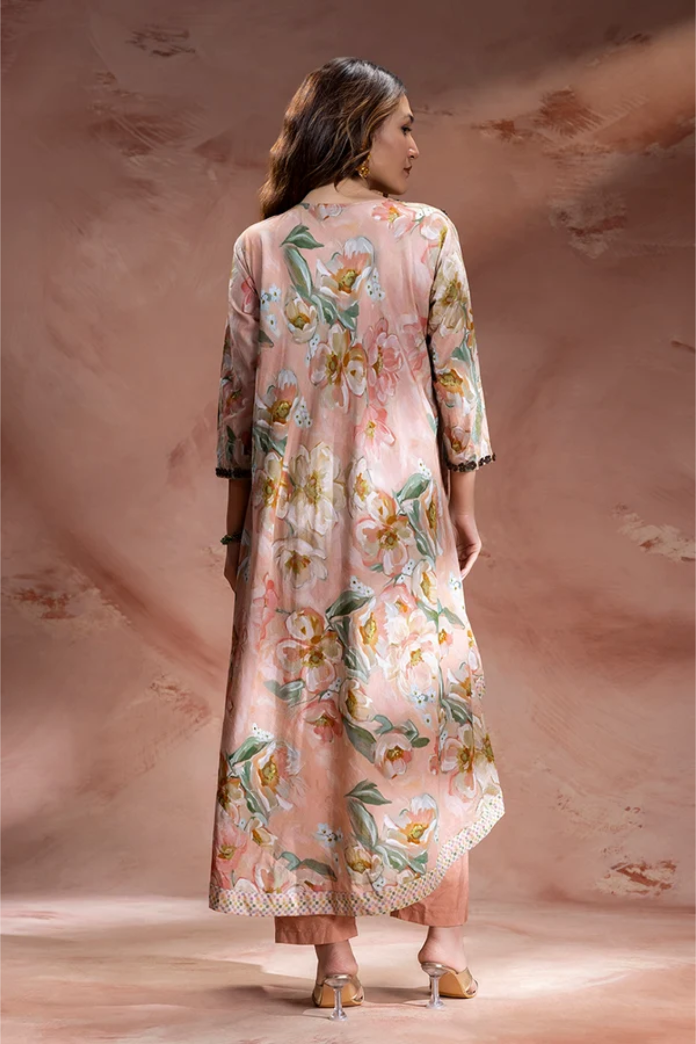 Zeya Embellished Asymmetric Tunic and Pants