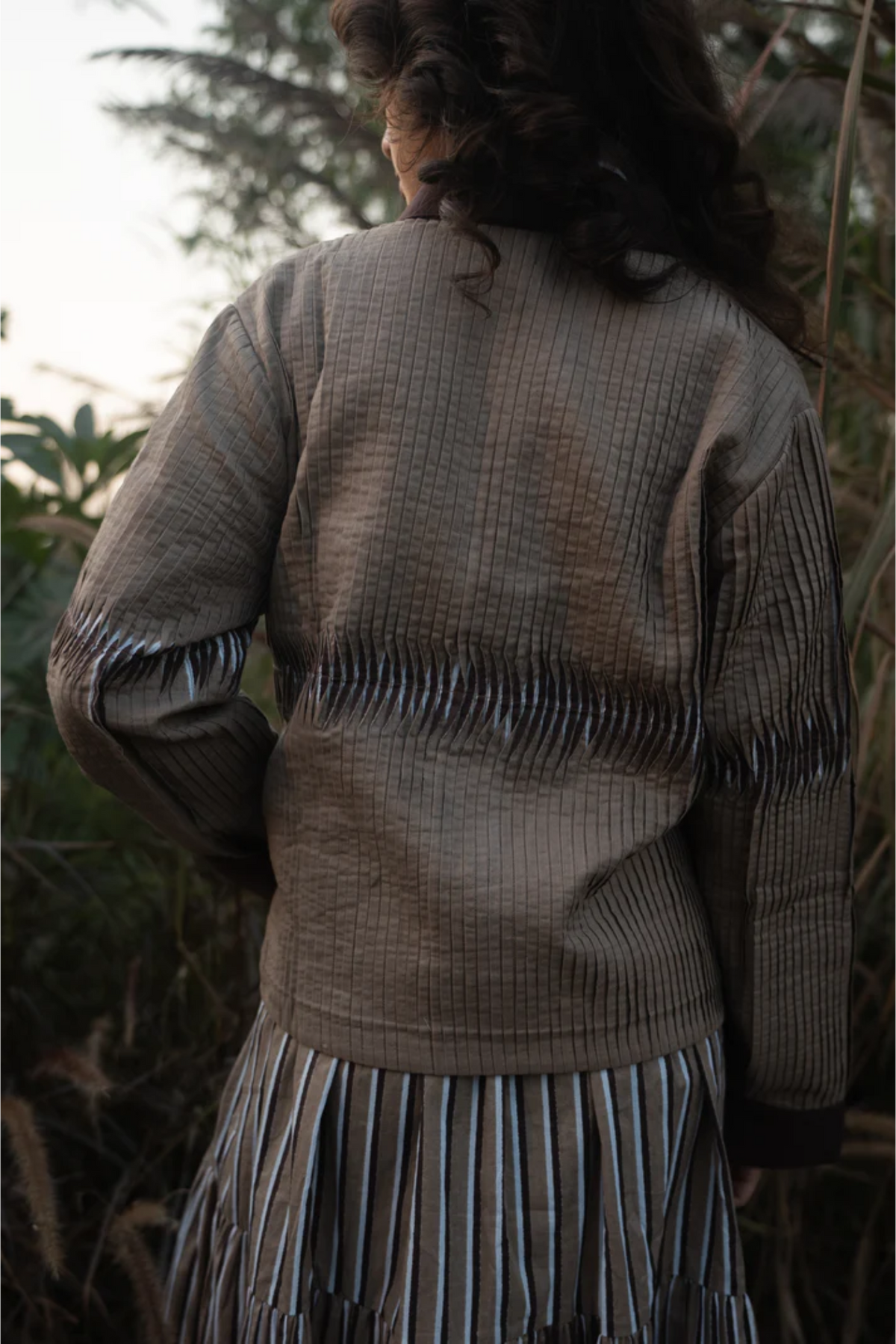 Dune Pleated Jacket
