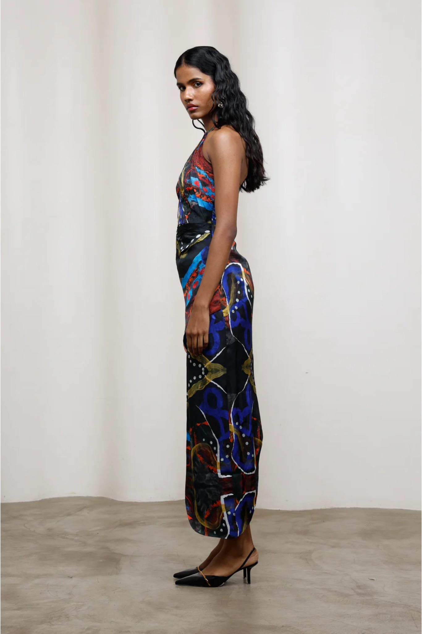 Saeri Halter Dress