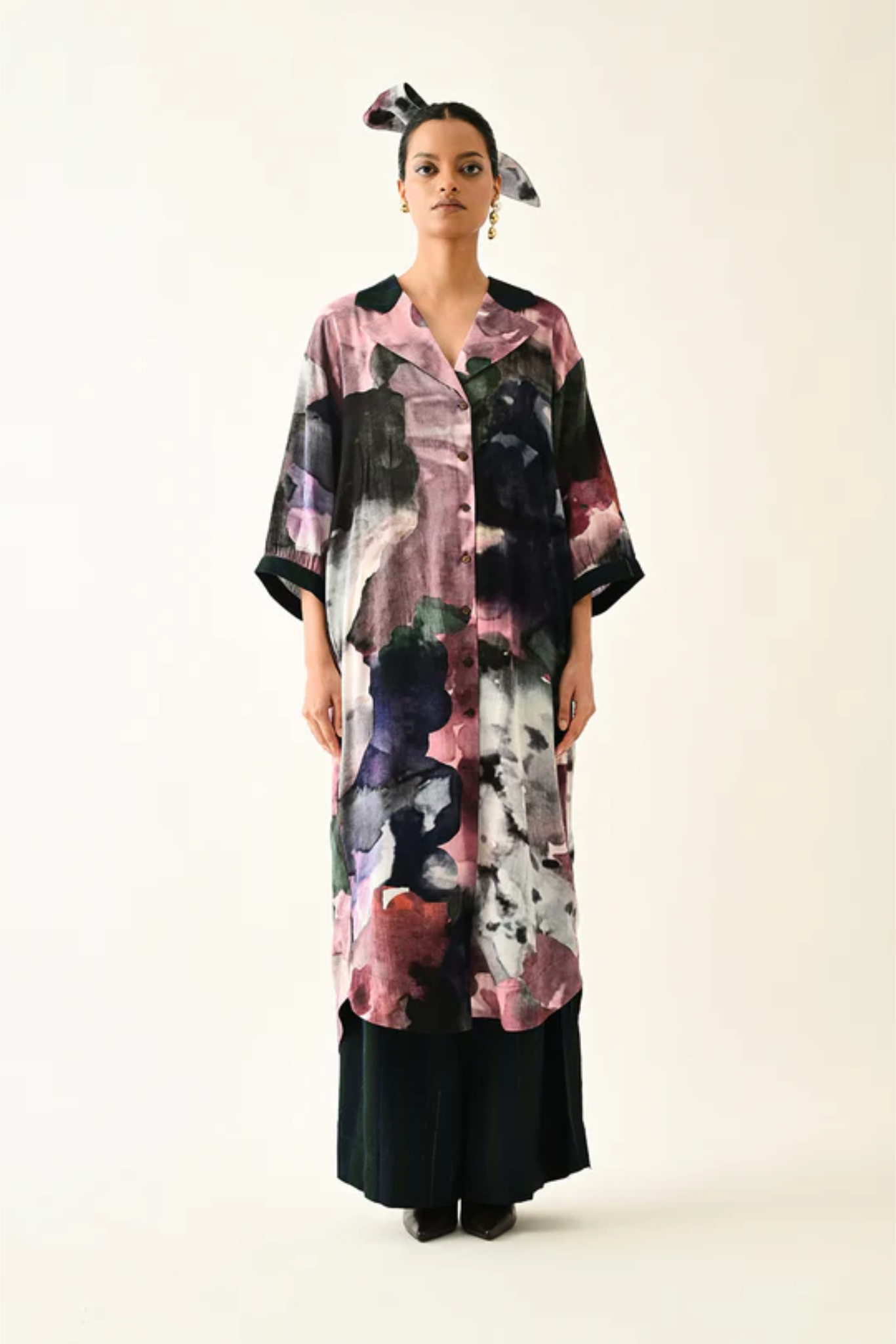 Twilight Bloom Trench Set