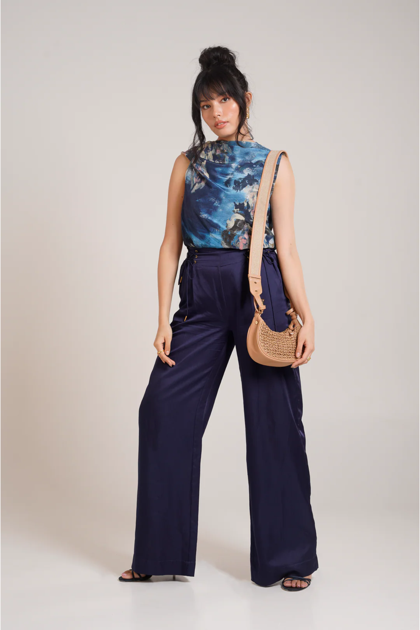 Nuri Scarf Top Set