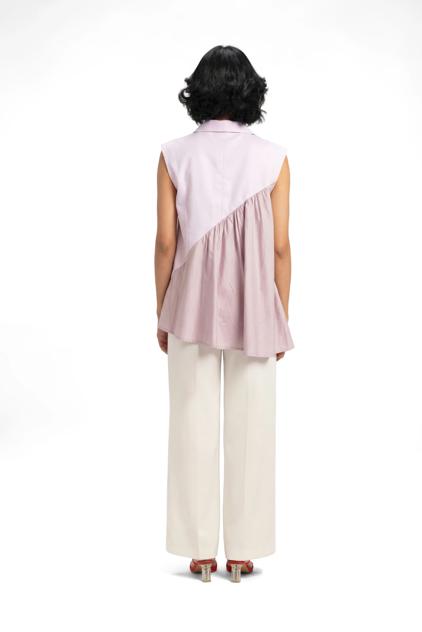 The Petal Drape Shirt