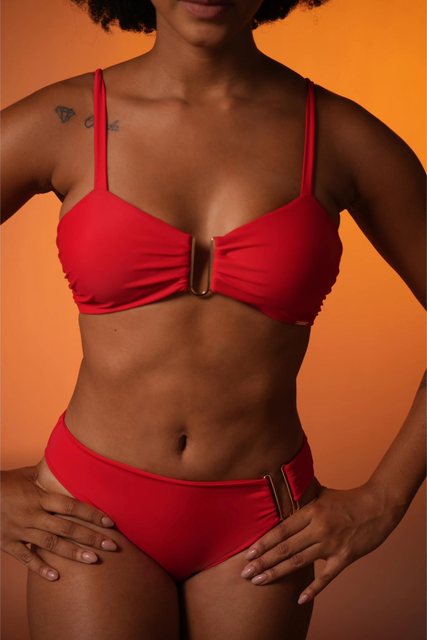 Cherry U-Hardware Bikini Set