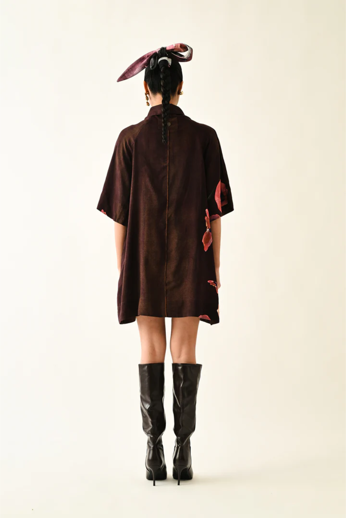 Earth Bloom Aline Short Dress