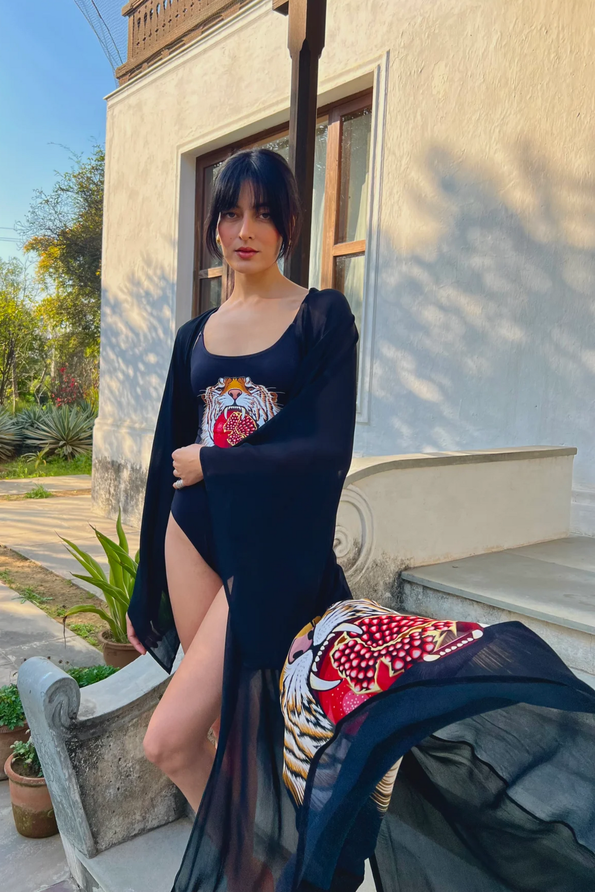 Kaftan - Tiger Pom