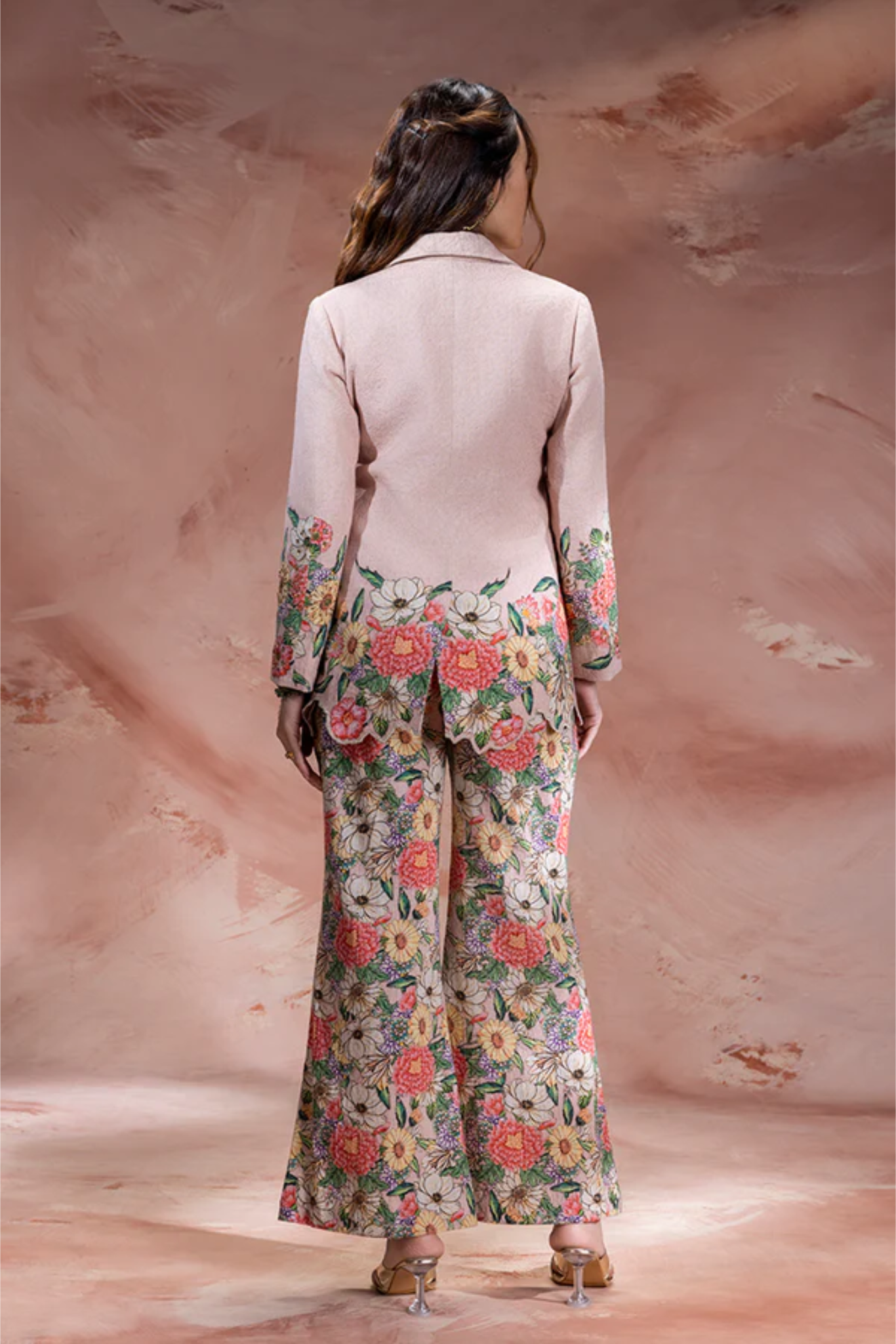 Baghira Embroidered Blazer Co-ord Set