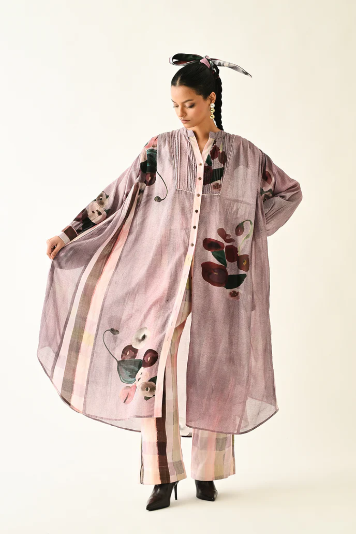 Dusk Pink Thristle Set