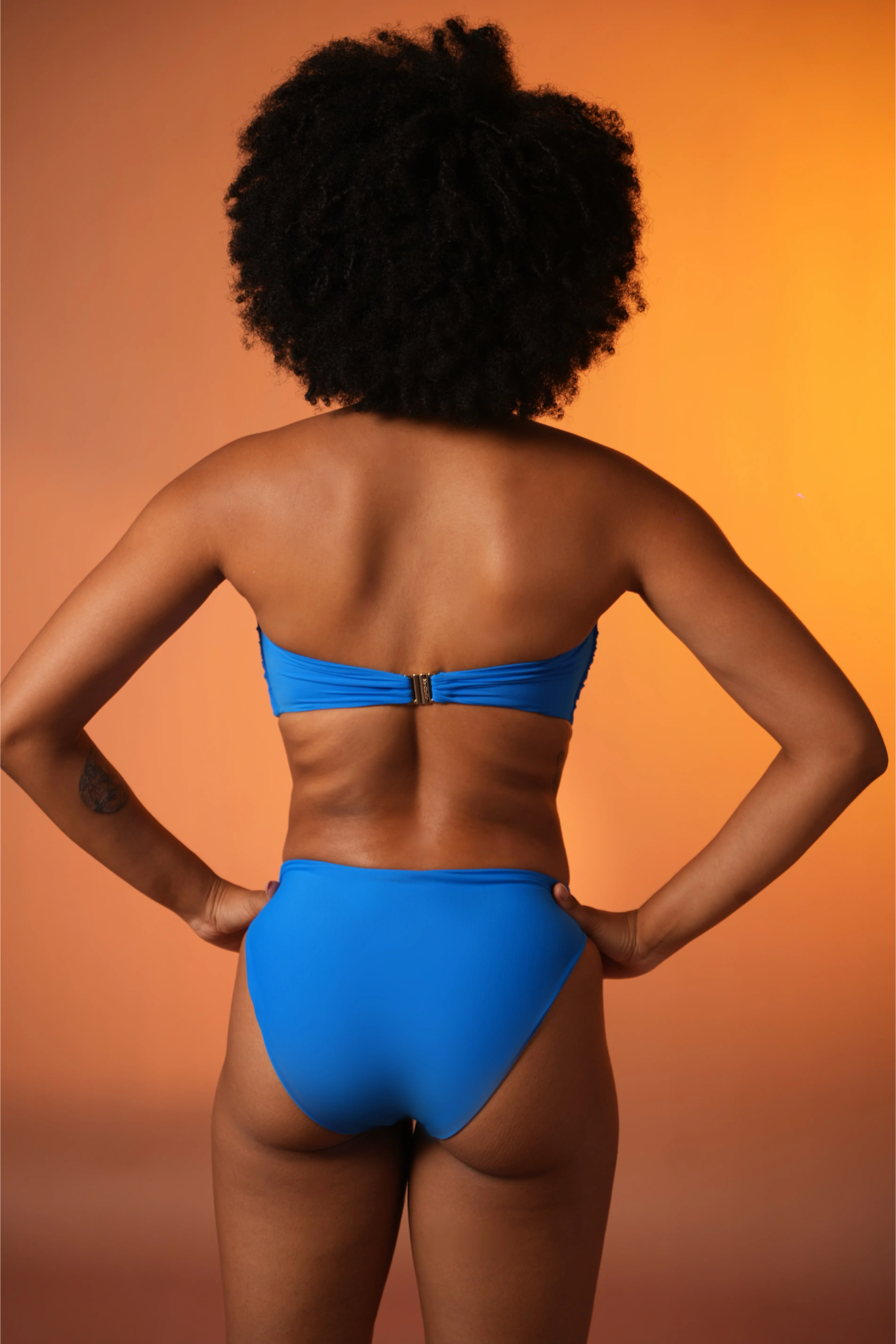 Ocean Blue Classic Bikini Set