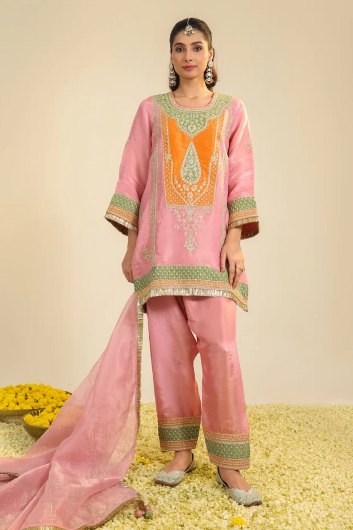 Pink Raag Kurta Set