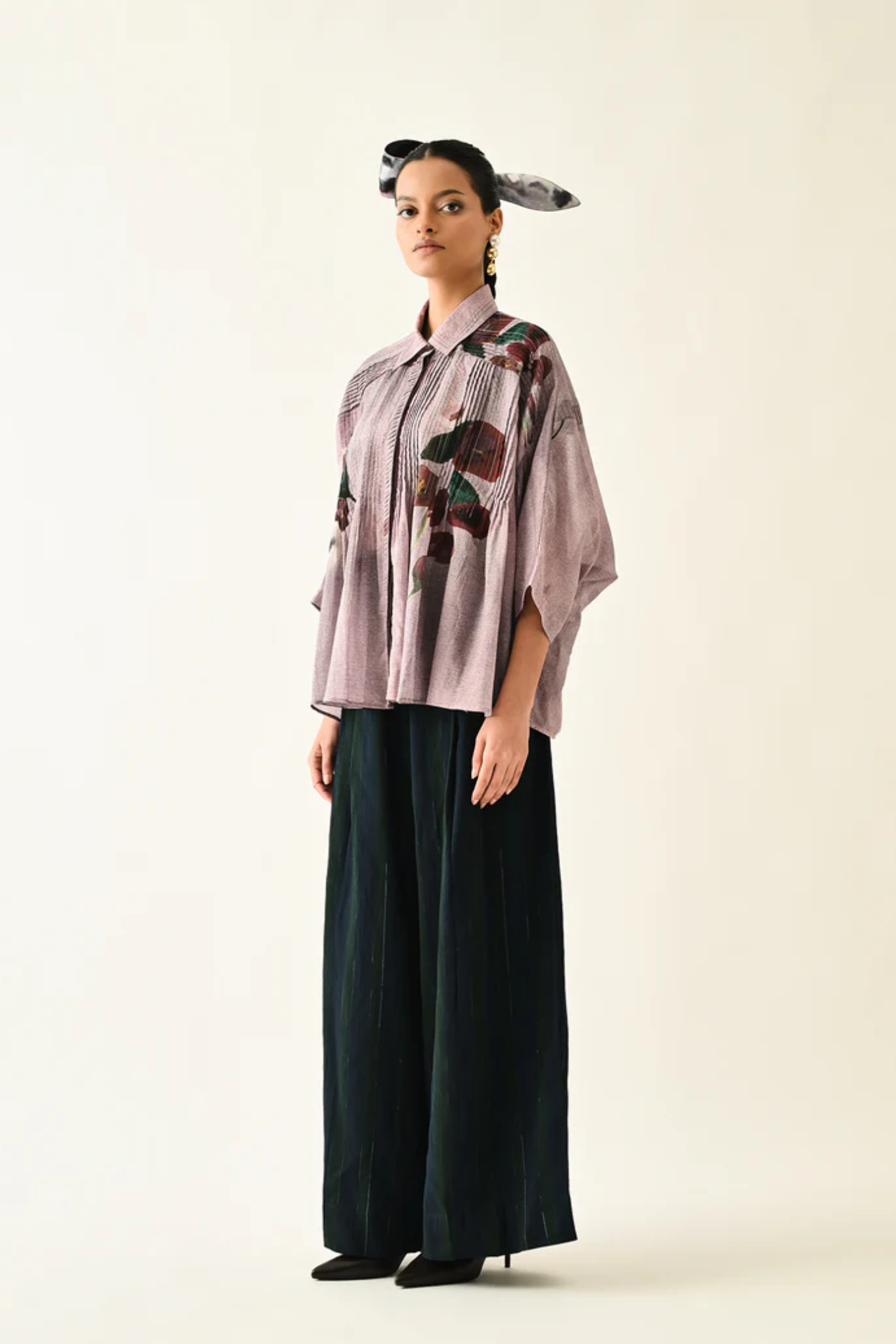 Dusk Pink Shirt Set