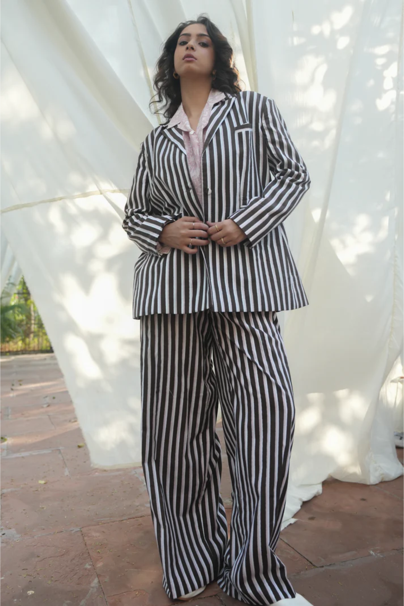 Eira Double-Buttoned Blazer