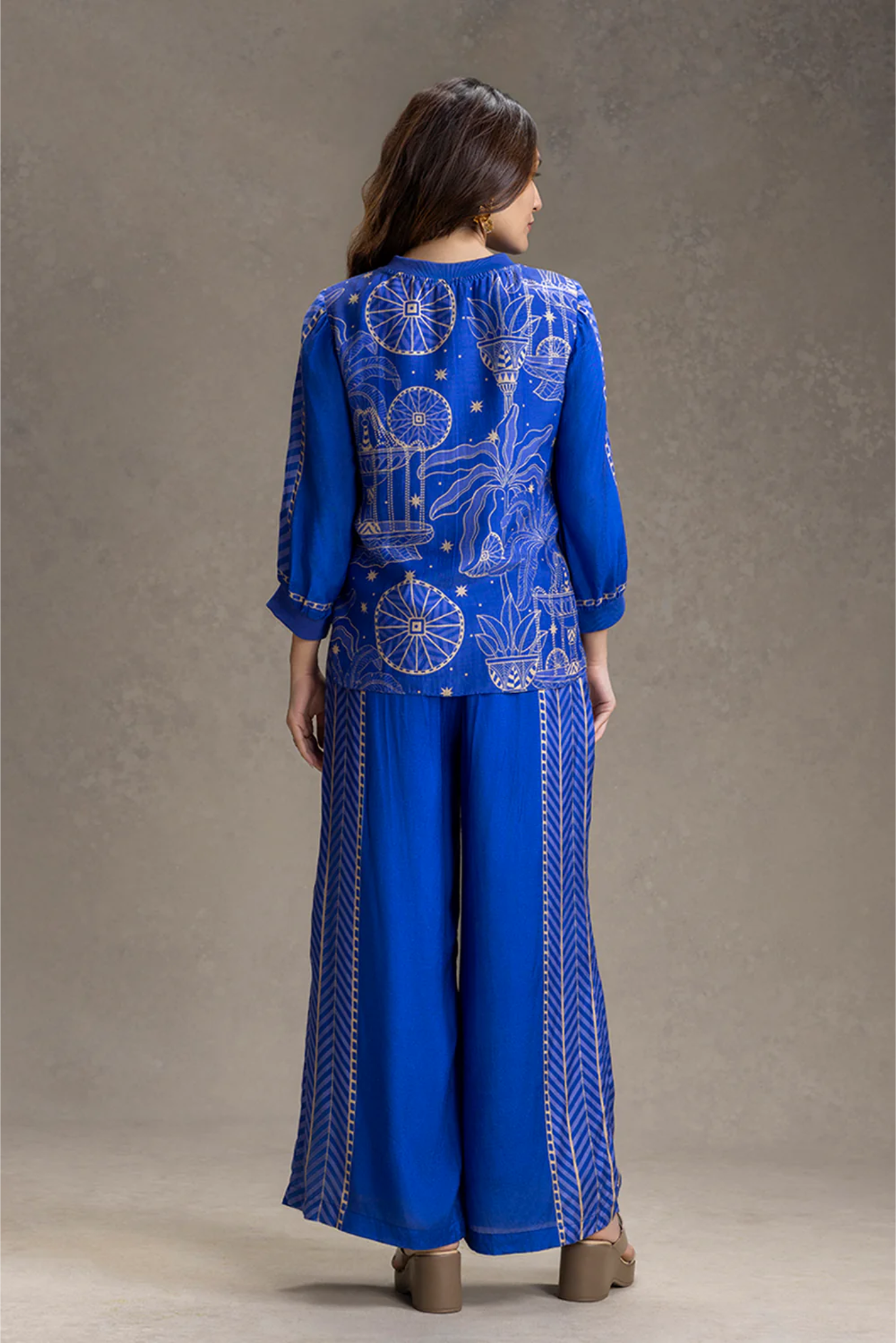 Kyomi Printed Vacation Co-ord Set