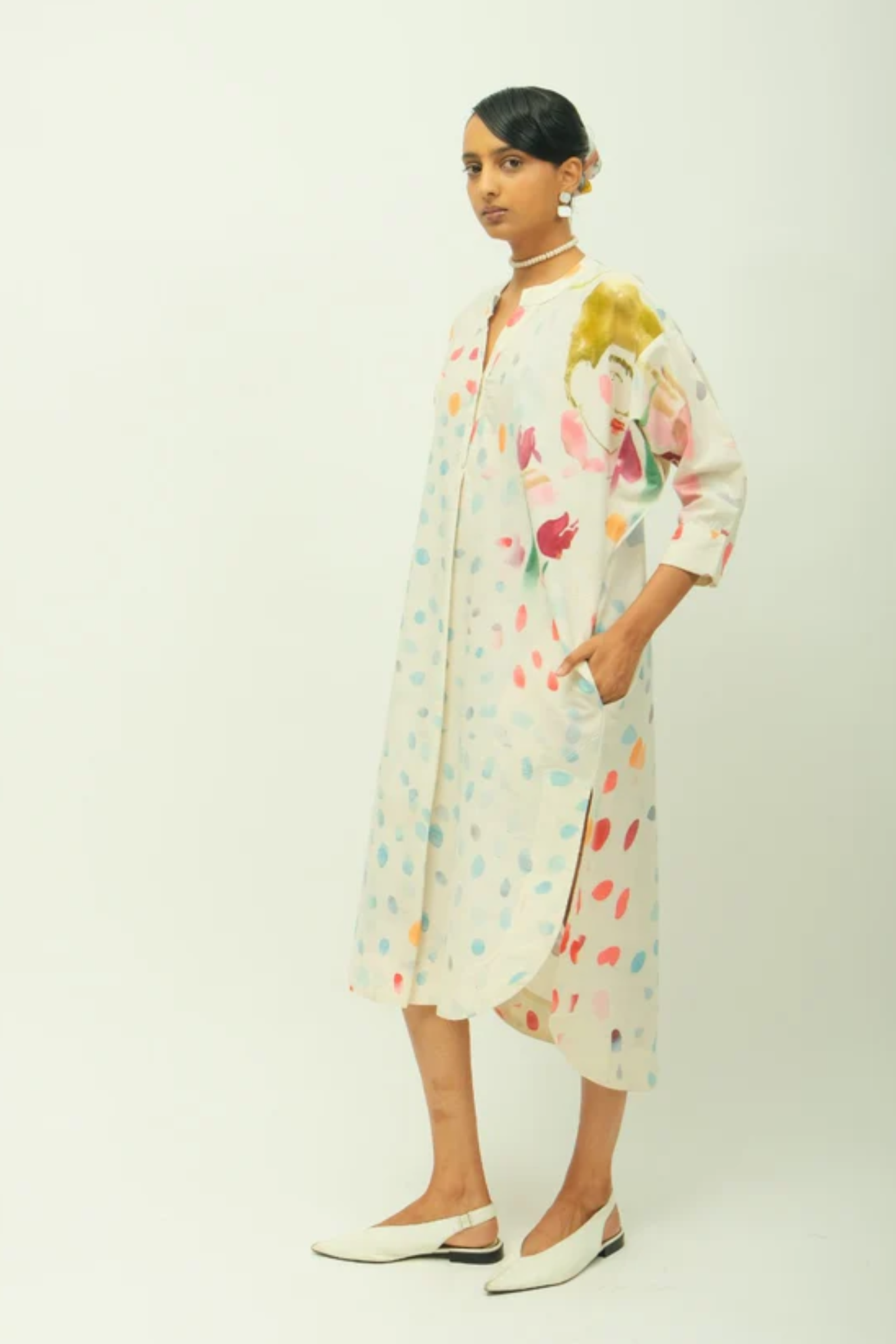 Kahlo Batwing Dress