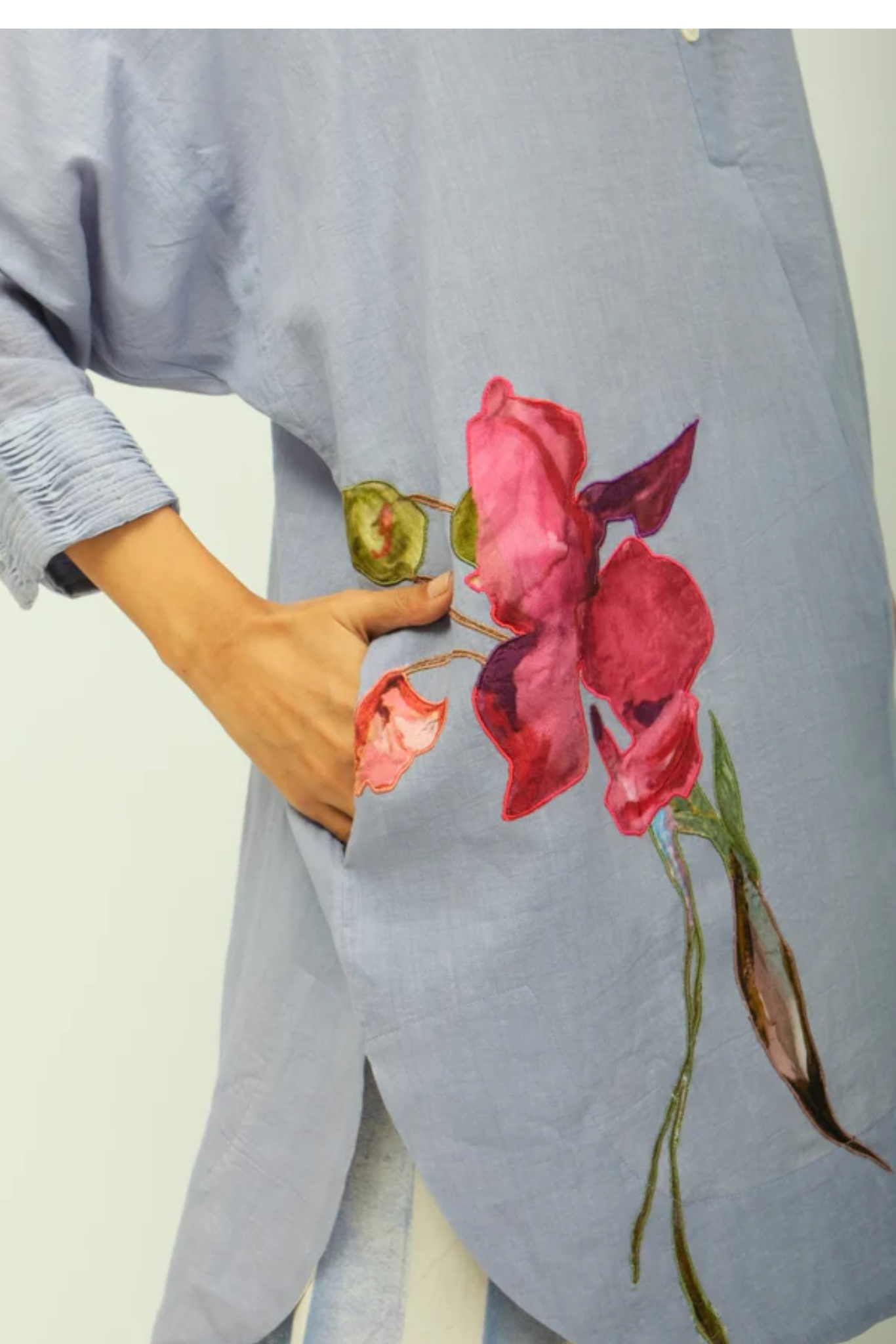 Flamingo Applique Shirt