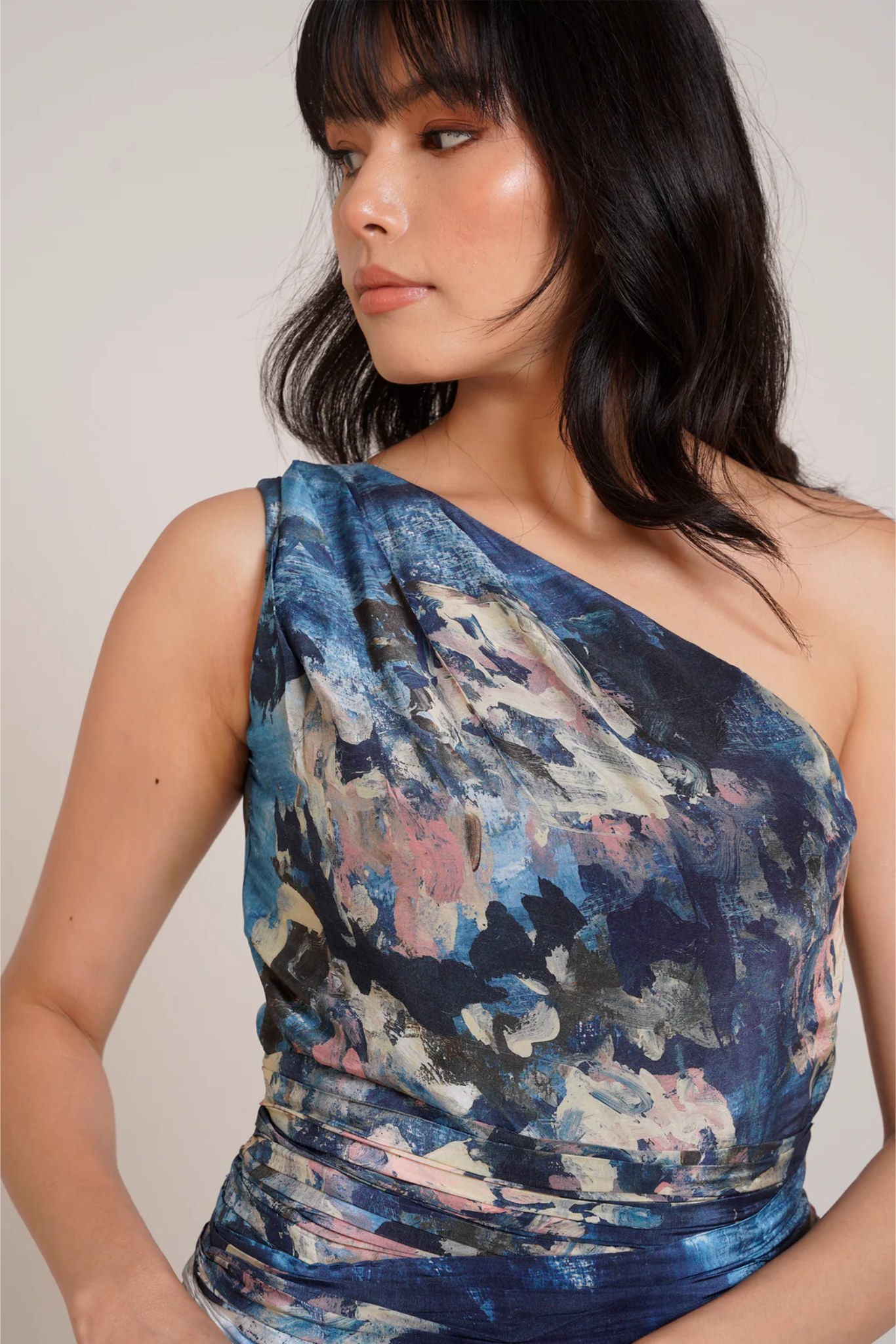 Nuri One Shoulder Dress