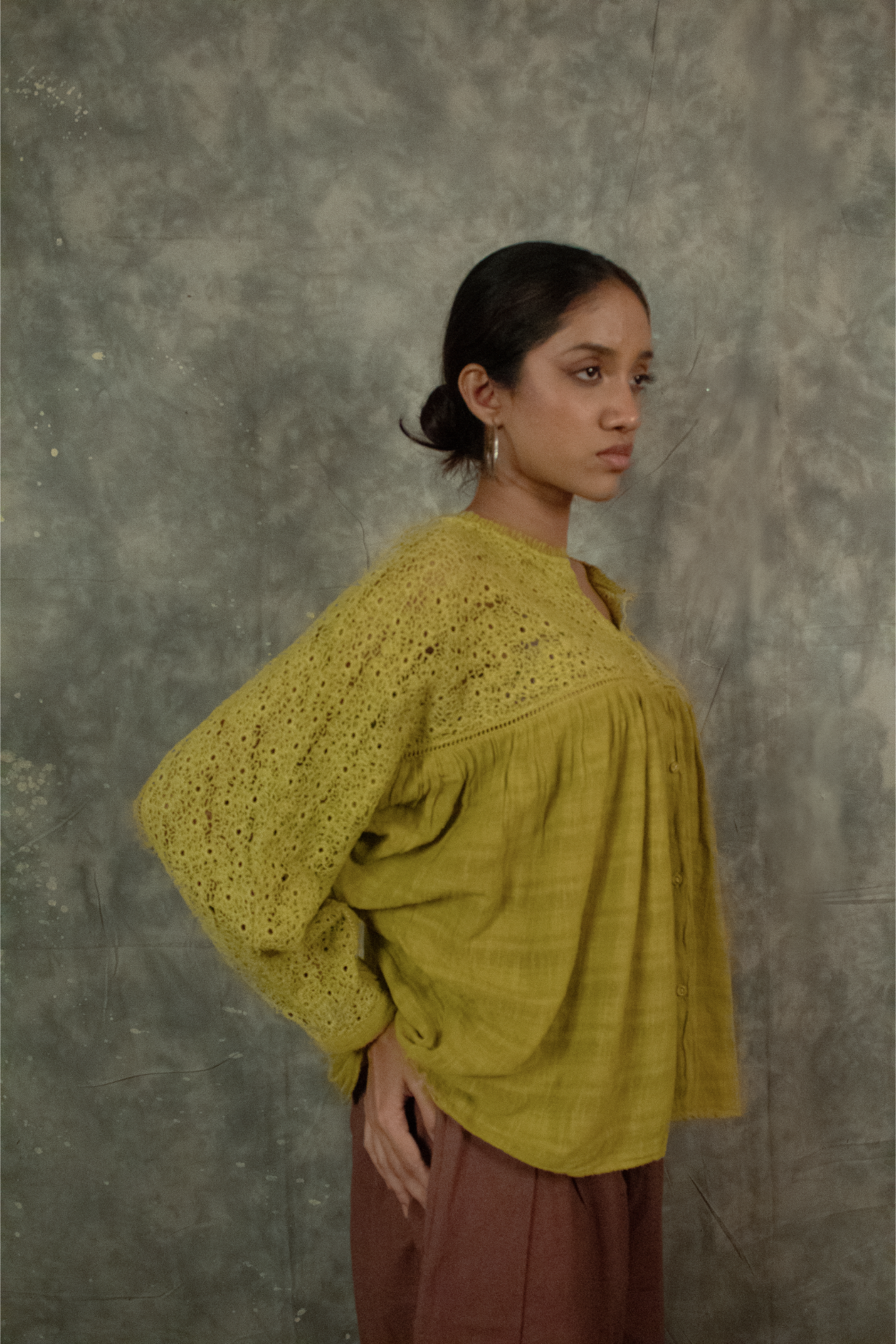 Kefi Wing Shirt - Golden Rod