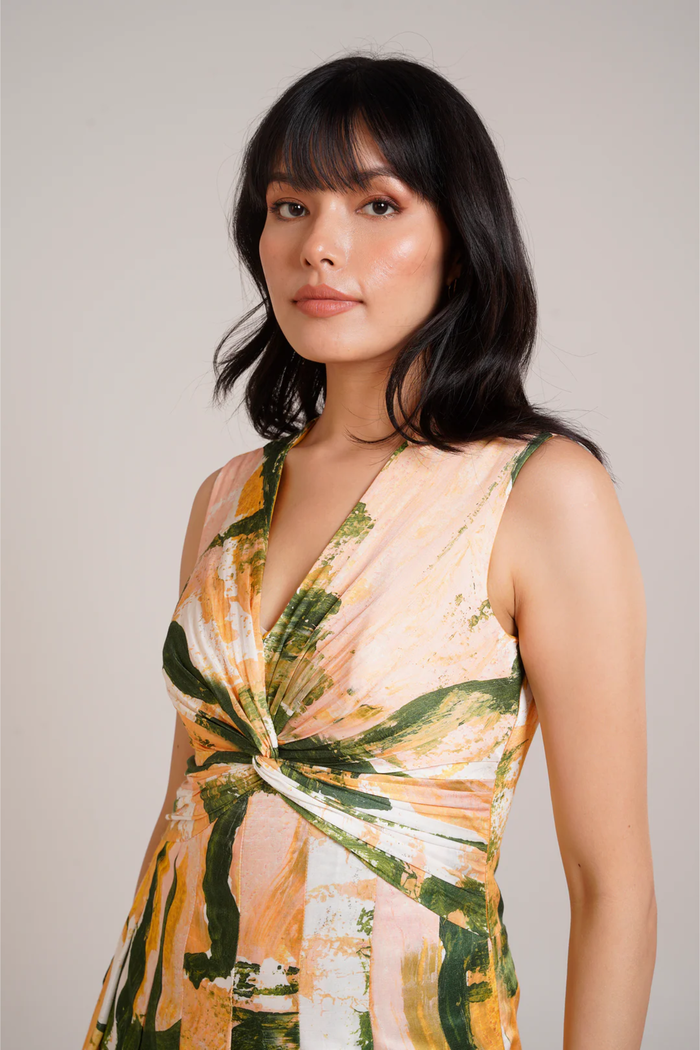 Ceri Pleated Dress