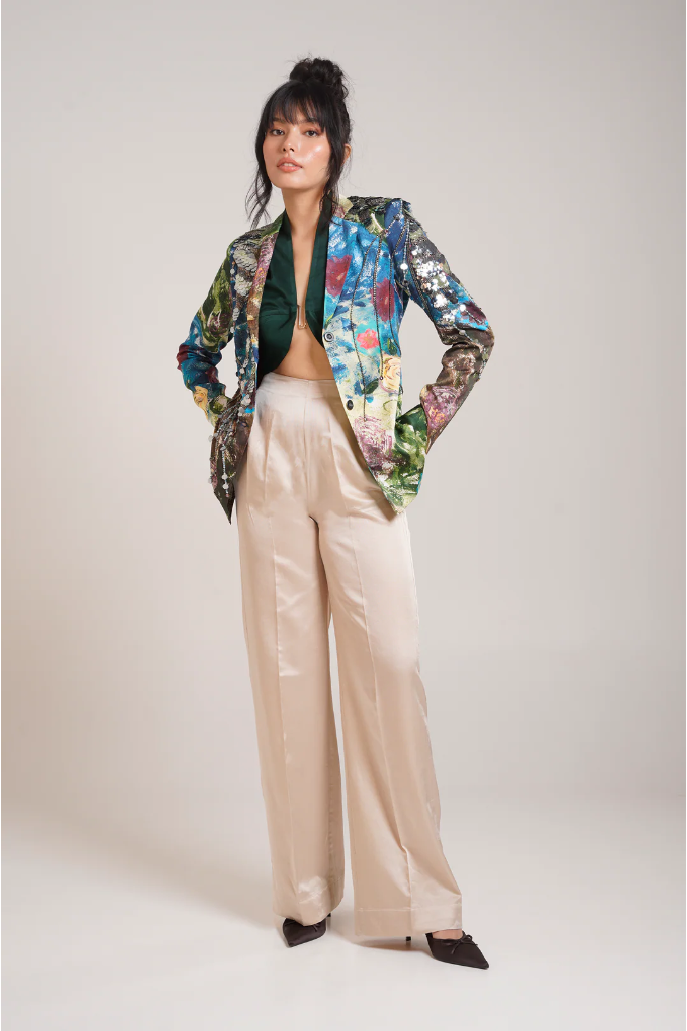 Gaia Blazer Set