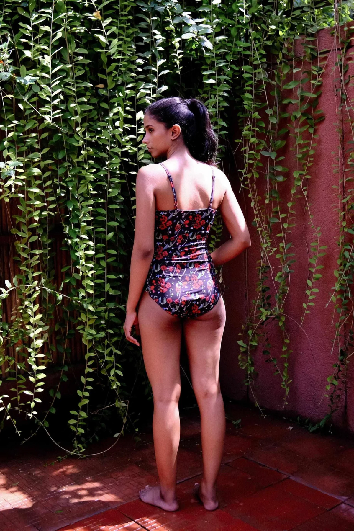 One Piece Swimsuit - Royal Poinciana