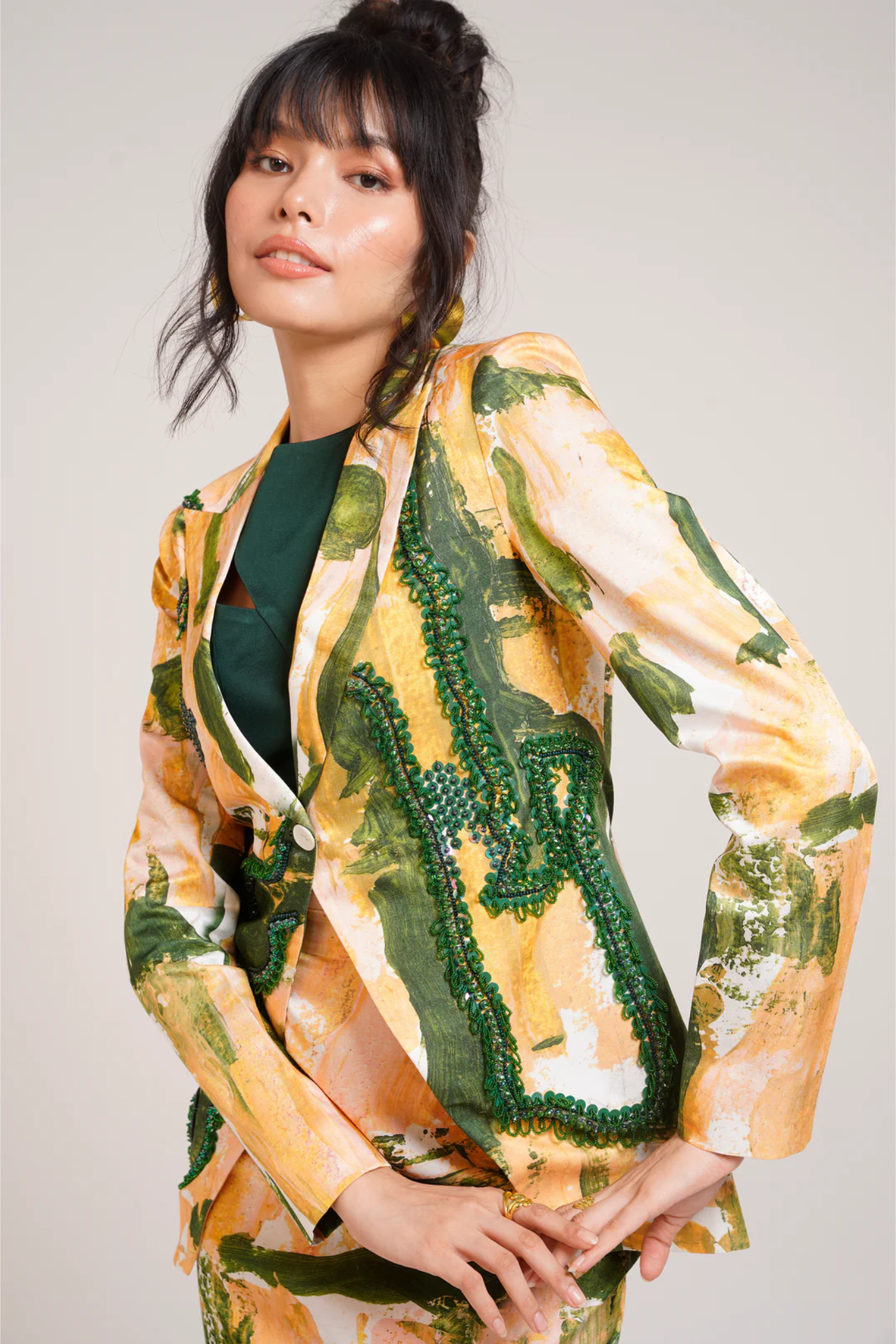 Ceri Blazer Set