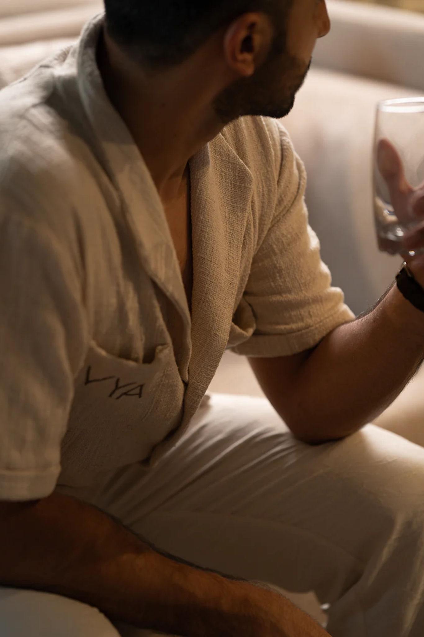 GRAINLINE SHIRT IN LOOM SLUB COTTON