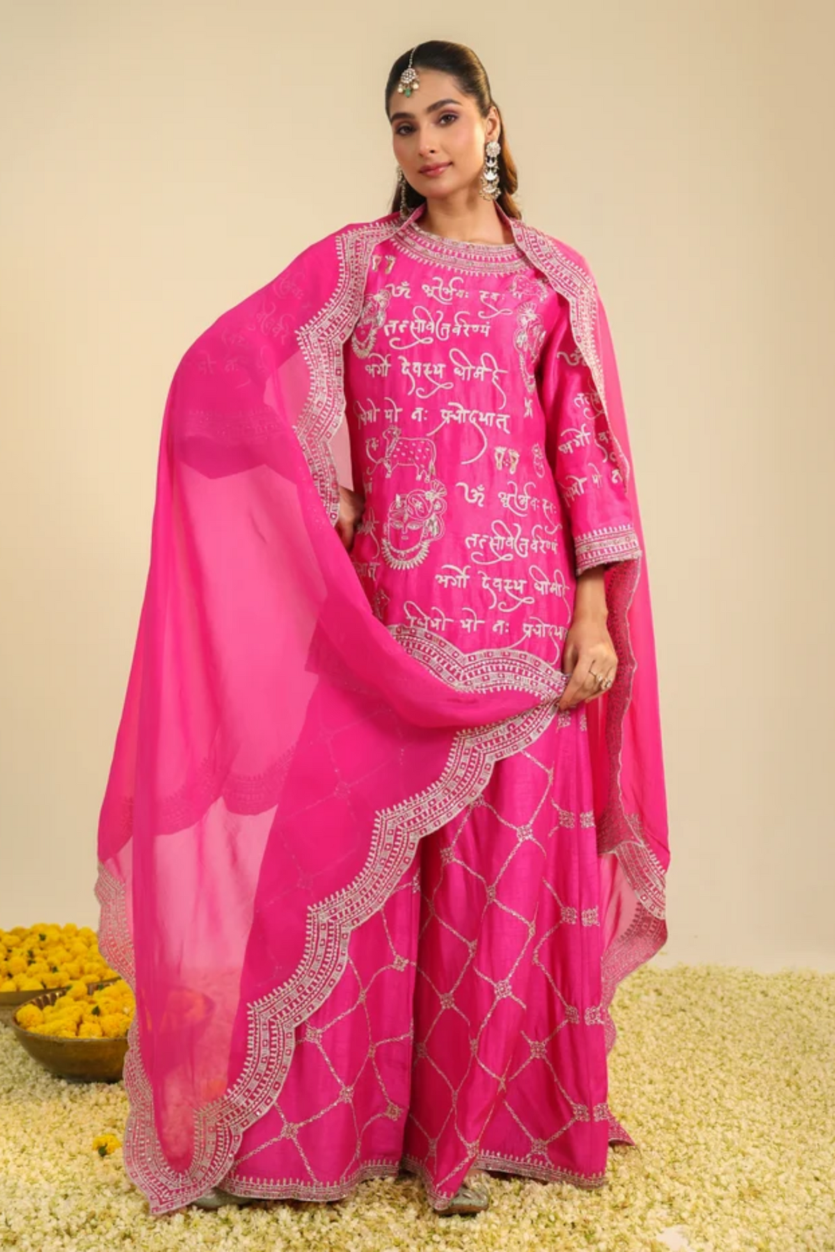 Pink Mehrban Kurta Set