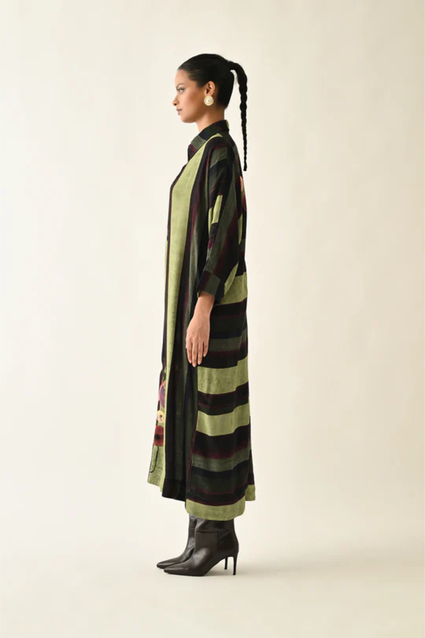 Moss Stripes MH Dress