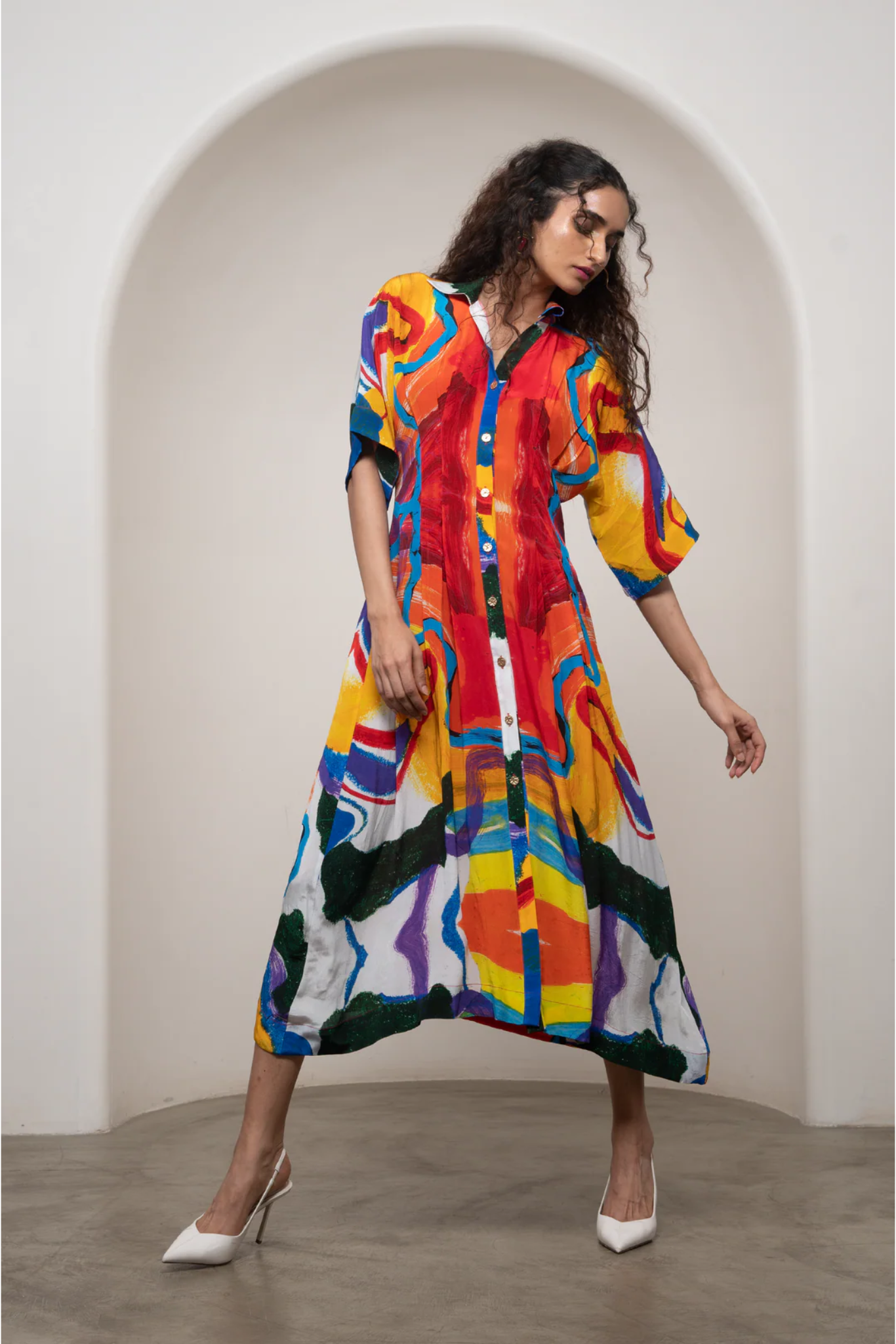 Ruel Kimono Dress
