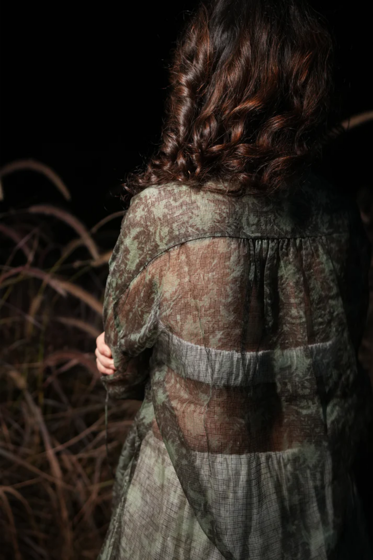 Koi Sheer Top - Green