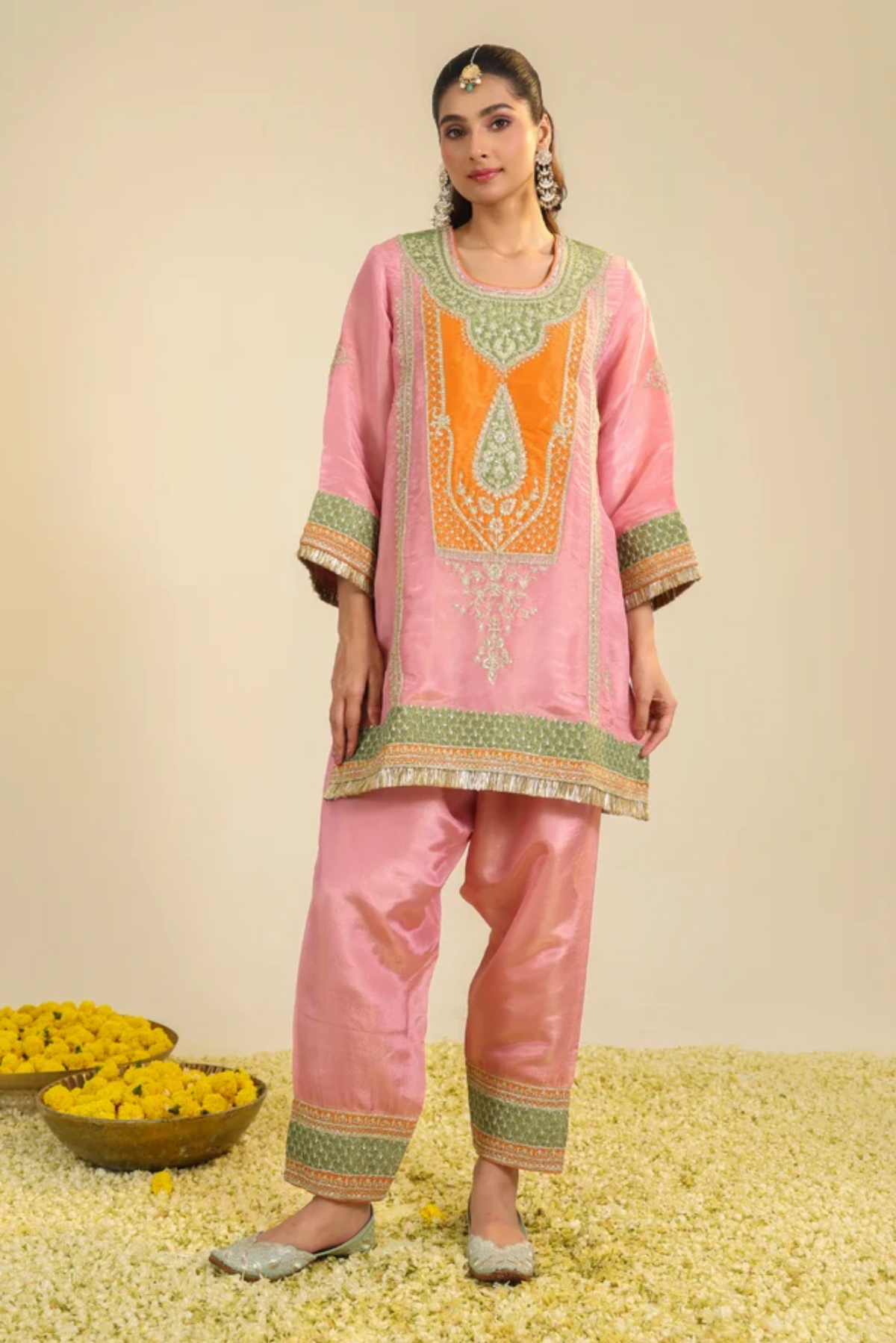 Pink Raag Kurta Set