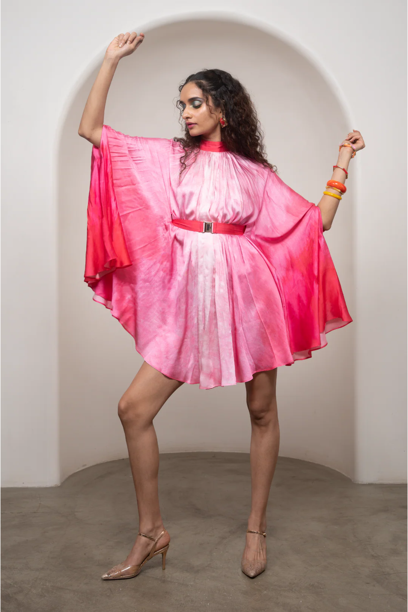 Lila Cape Dress