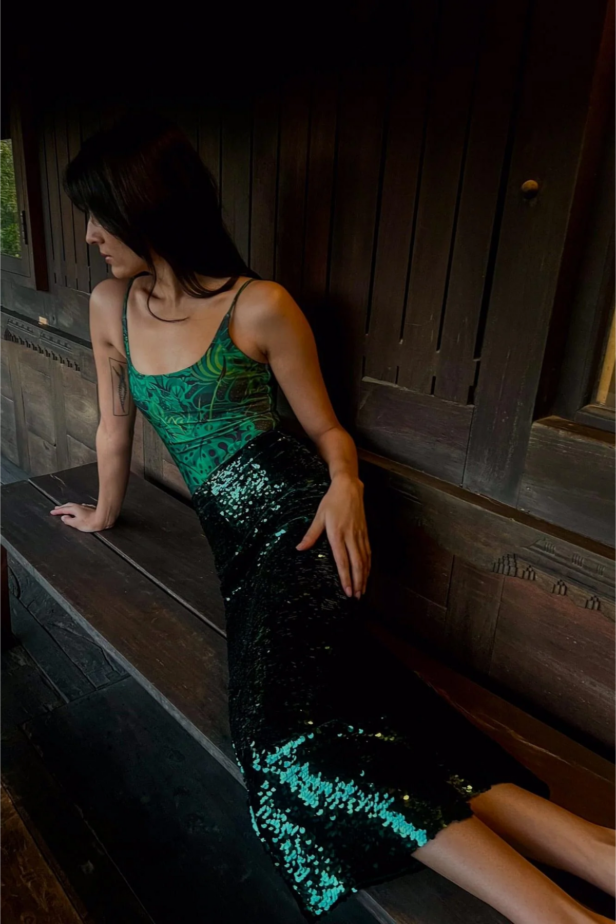 Skirt - Emerald Jungle