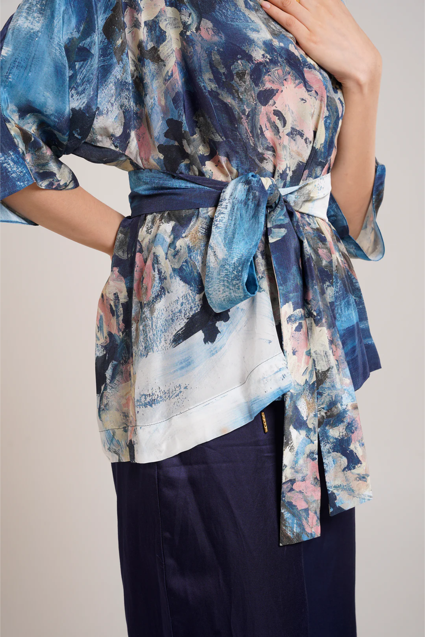 Nuri Wrap Top Set