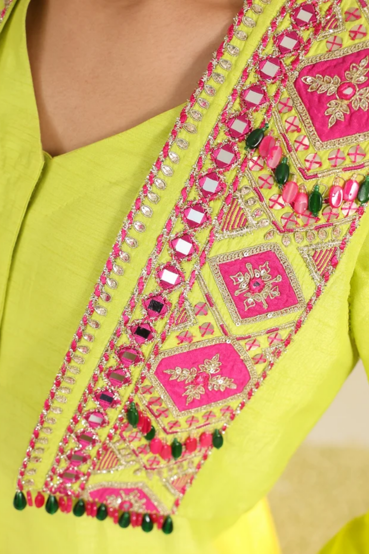 Yellow Hasi Coord Set