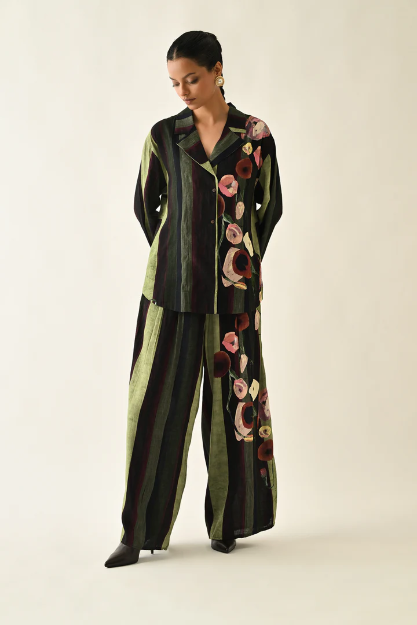 Moss Stripes Jacket