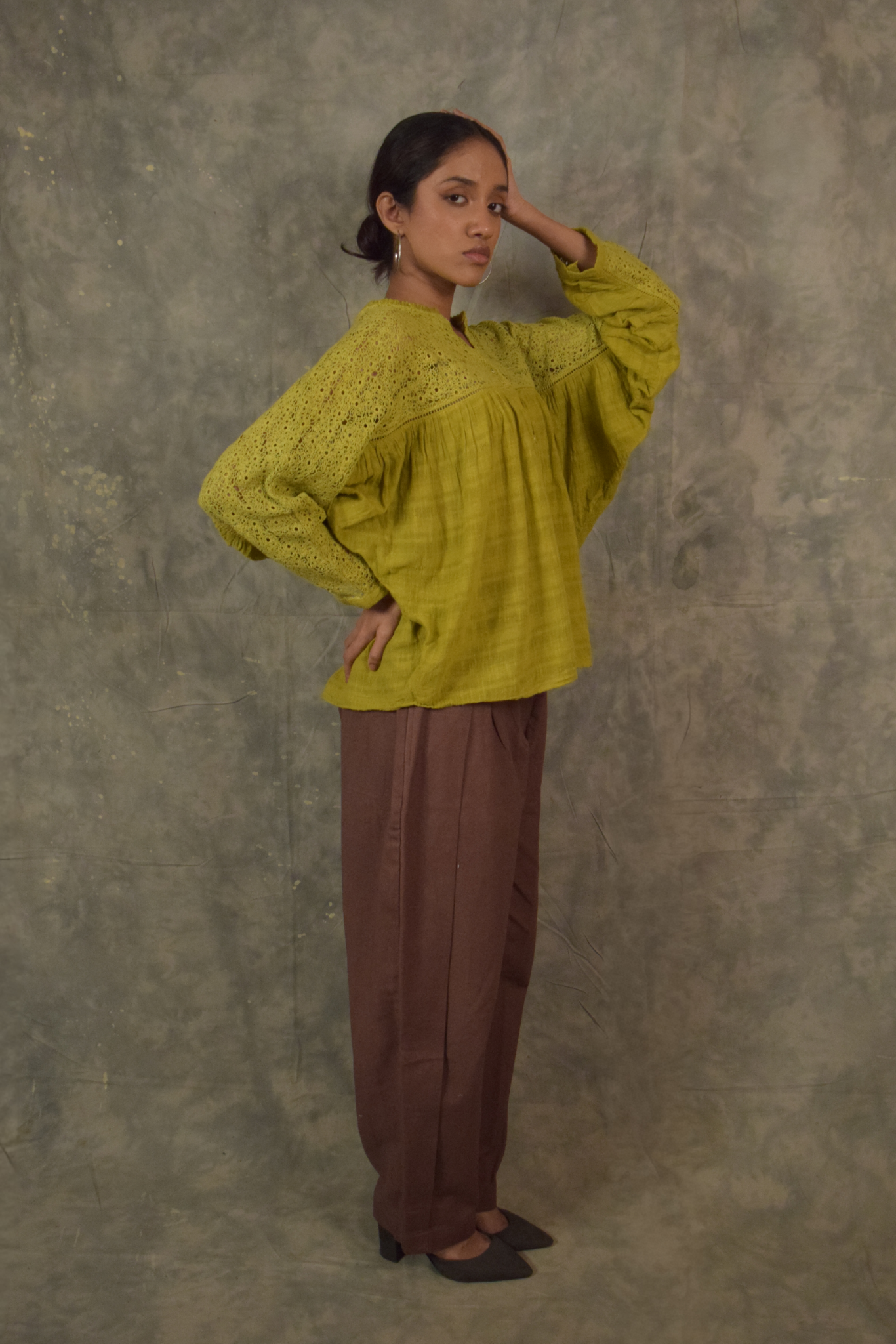 Kefi Wing Shirt - Golden Rod