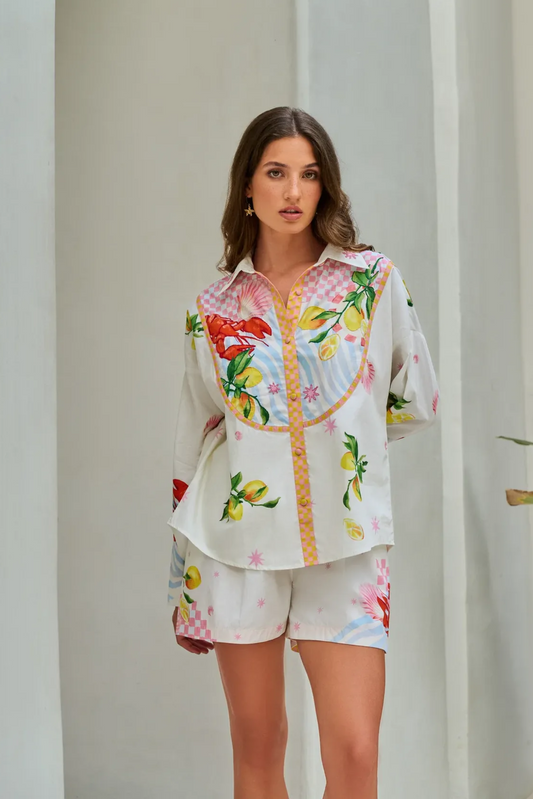 Celia Shirt - Summer Zest