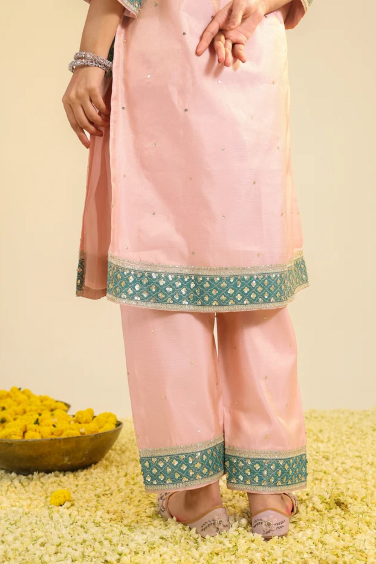 Pink Akshi Kurta Set
