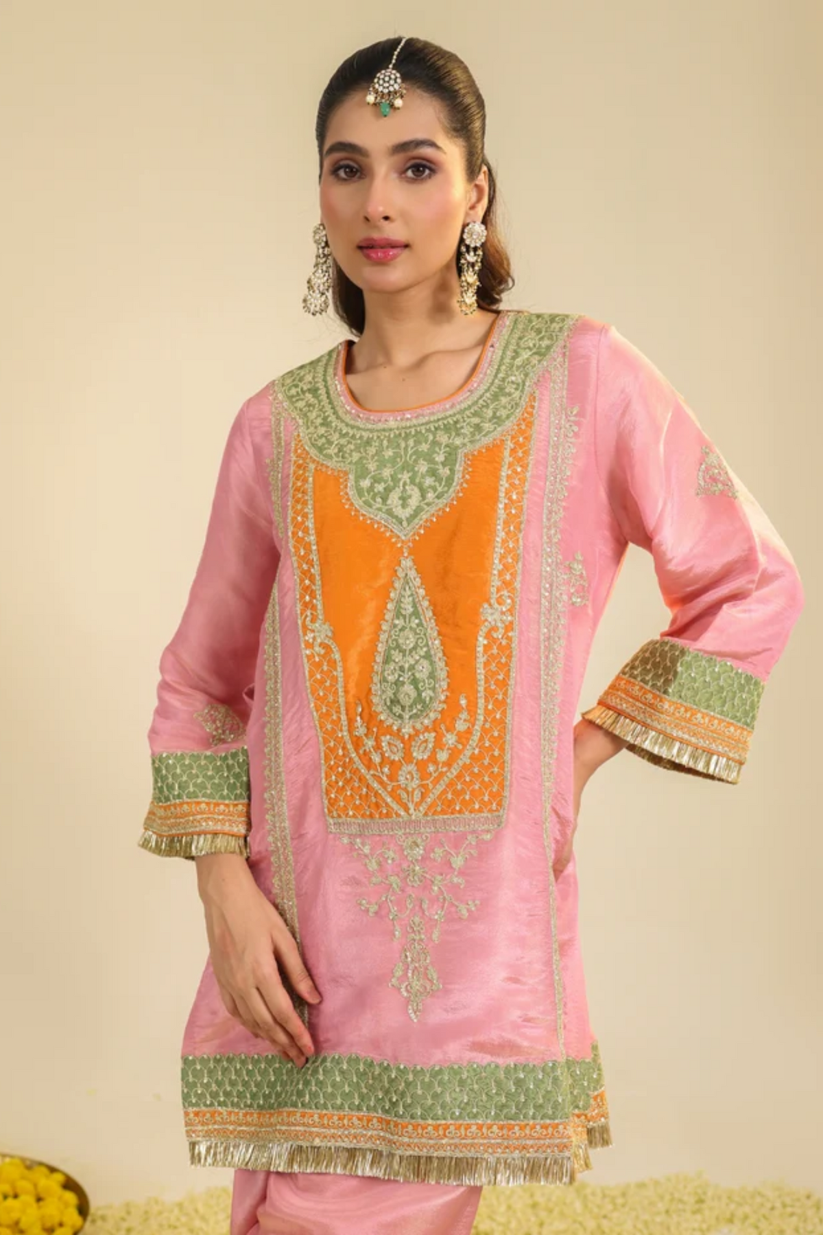 Pink Raag Kurta Set