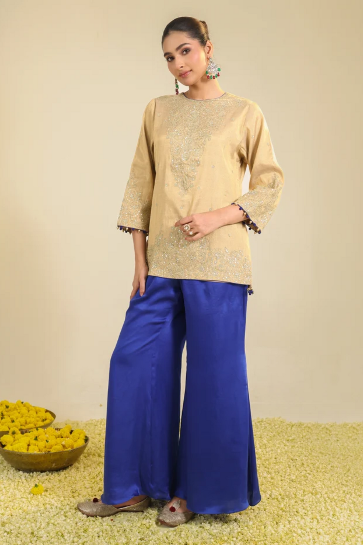 Golden Shimmer Eda Coord Set