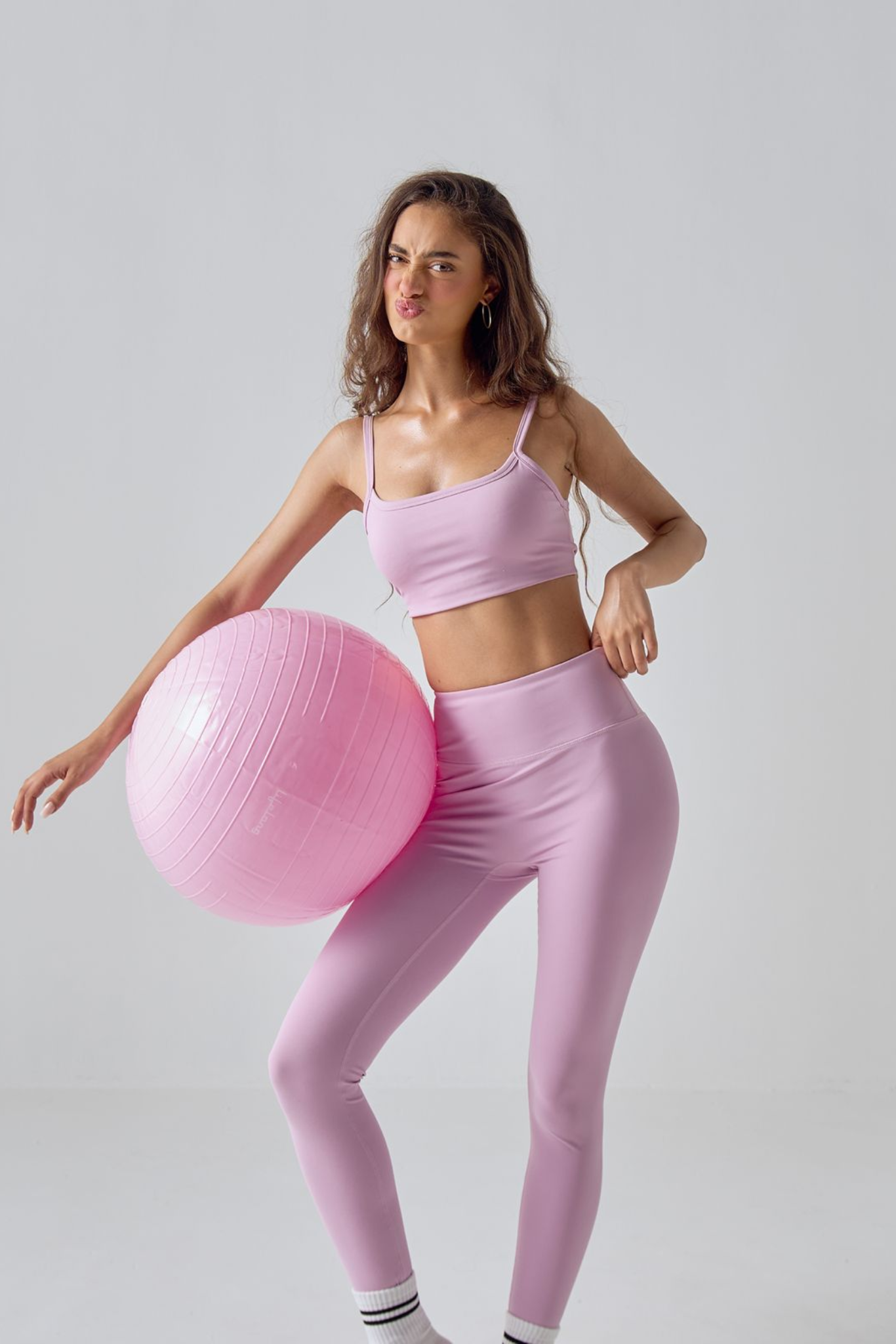 Gia Sports Bra - Parfait Pink
