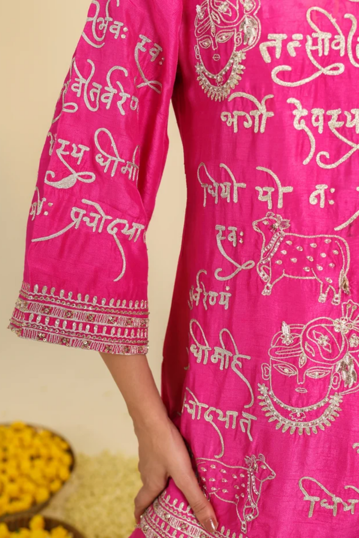 Pink Mehrban Kurta Set