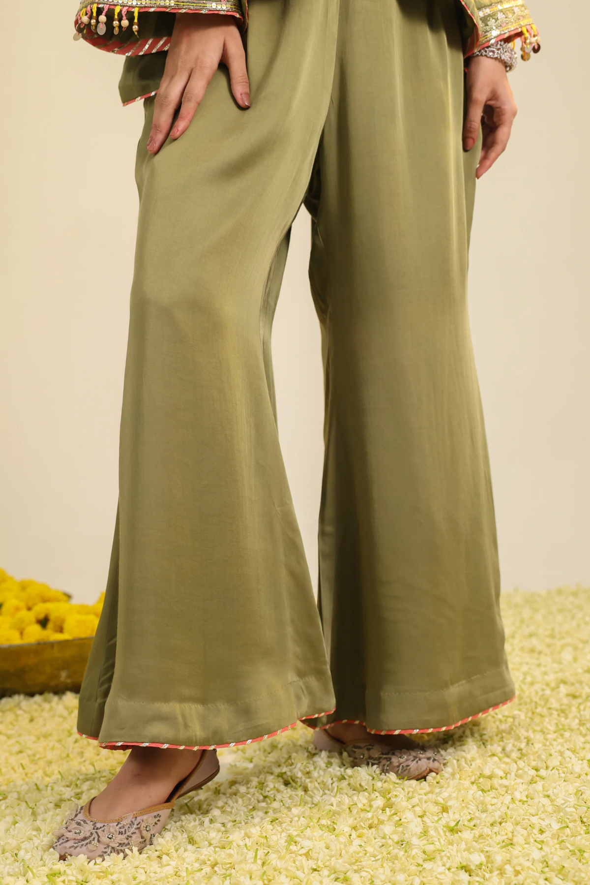 Green Gulrez Co-ord Set