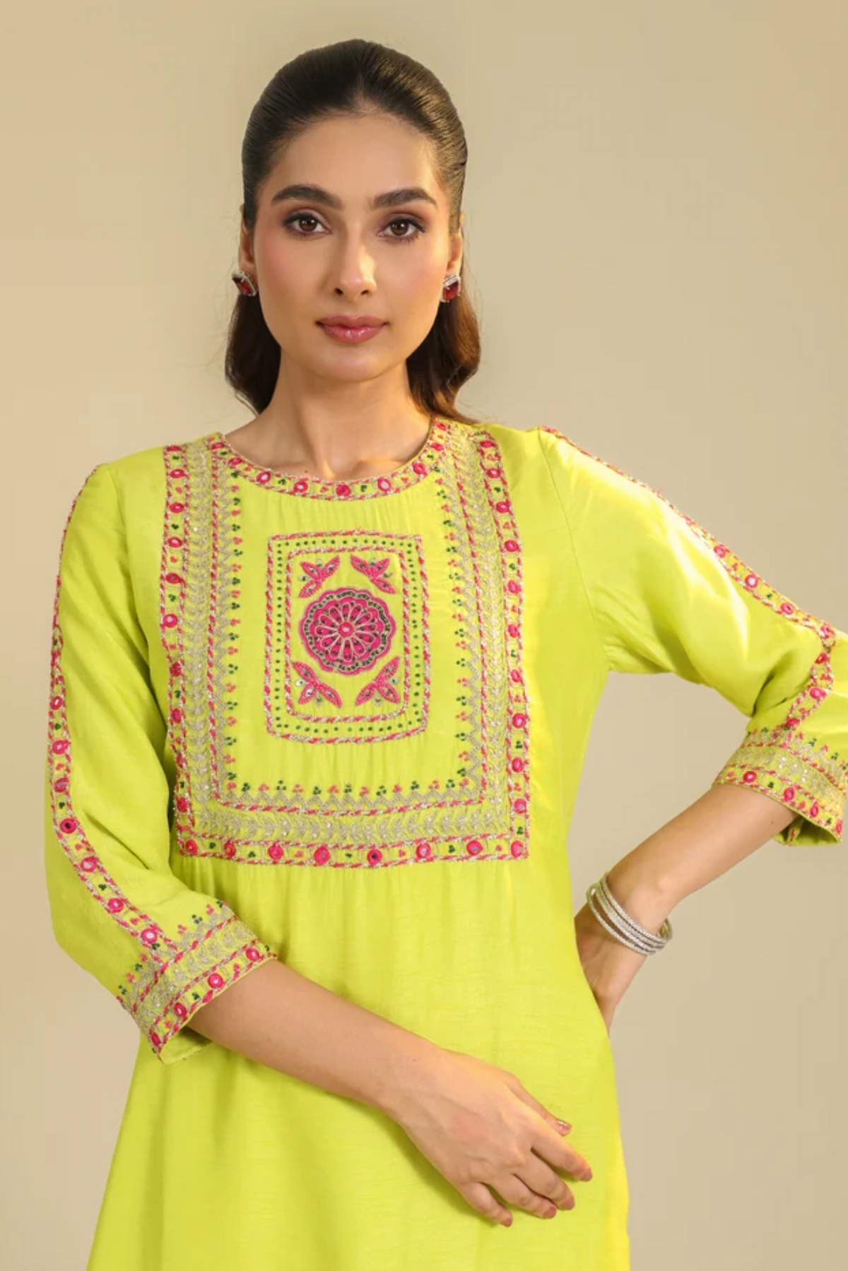 Yellow Gulshan Kurta Set