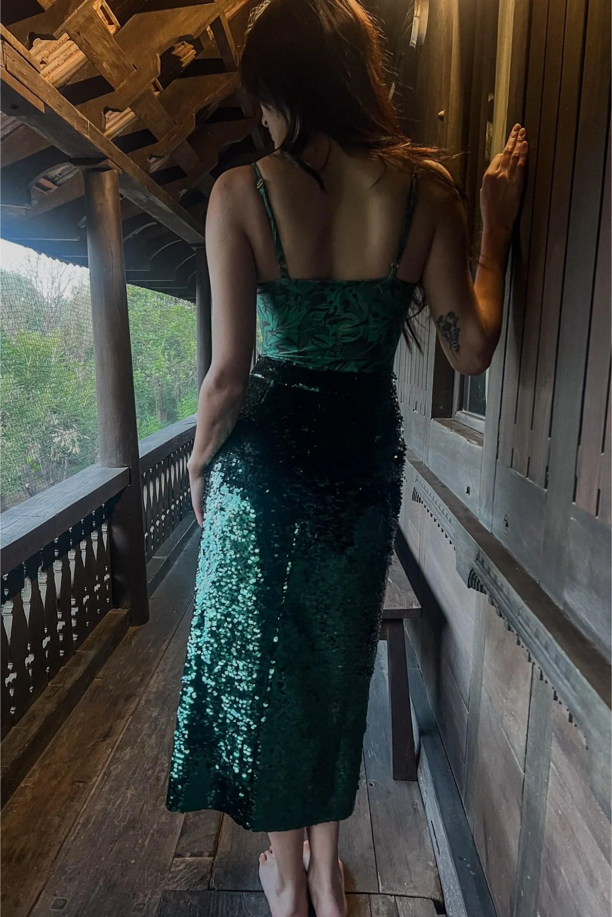Skirt - Emerald Jungle