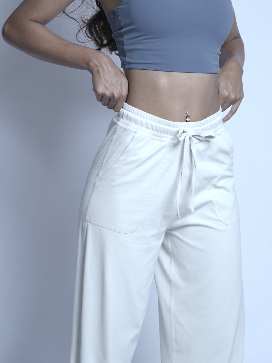 JETSET LOUNGE PANTS - WHITE